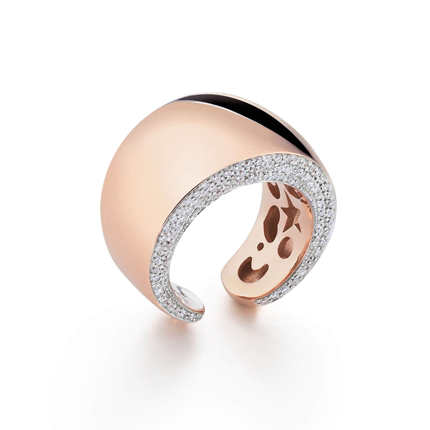 Alcoro Mezzaluna Classic Ring R6529R