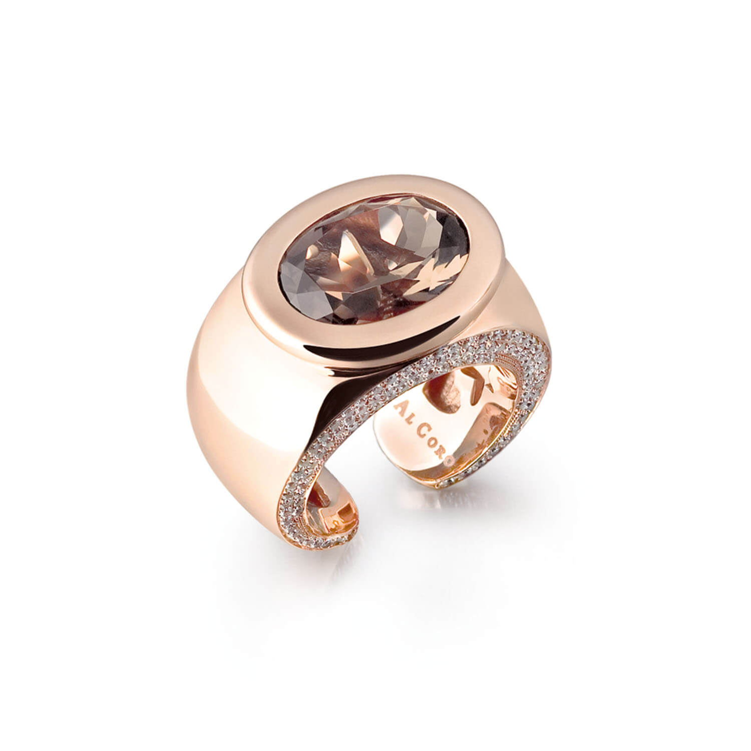 Alcoro Mezzaluna Classic Ring R6531S