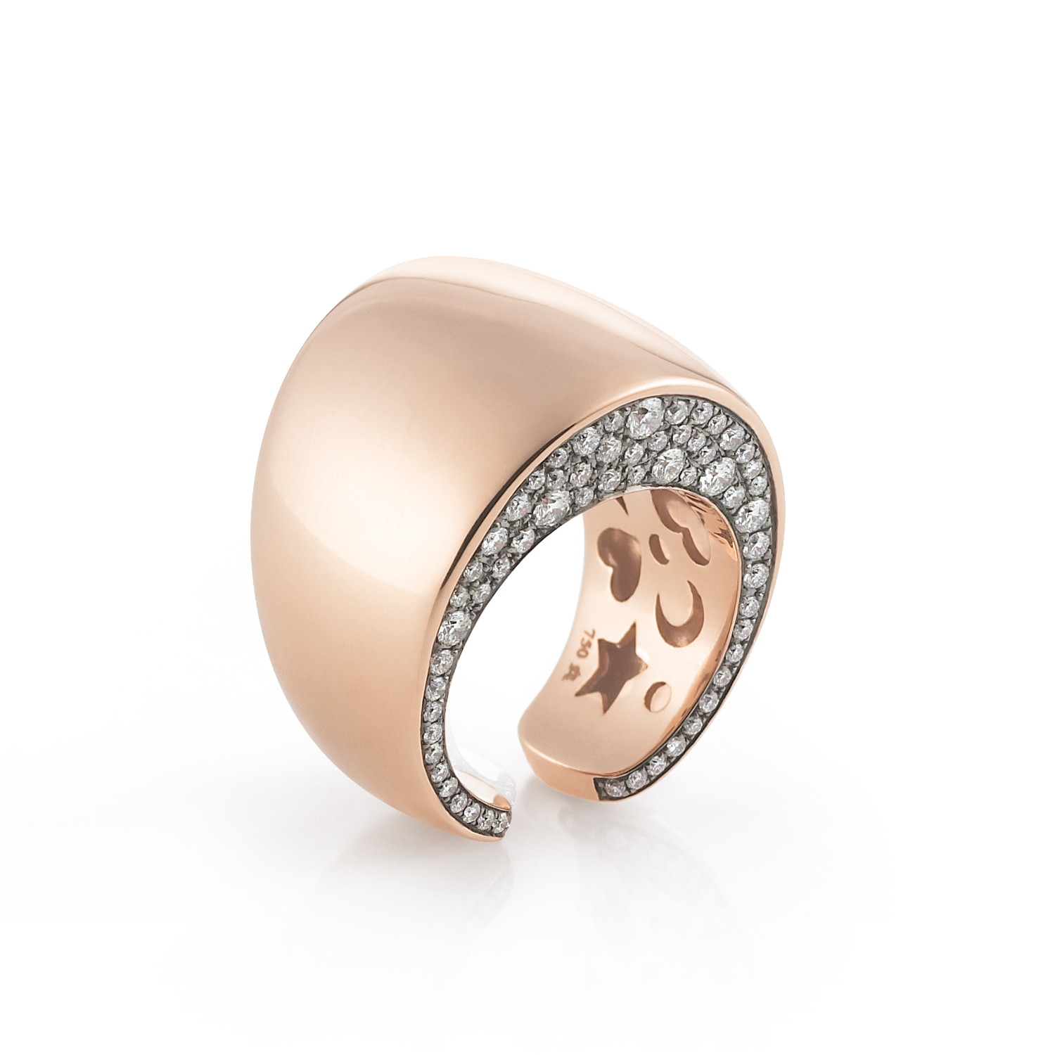 Alcoro Mezzaluna Classic Ring R7124R